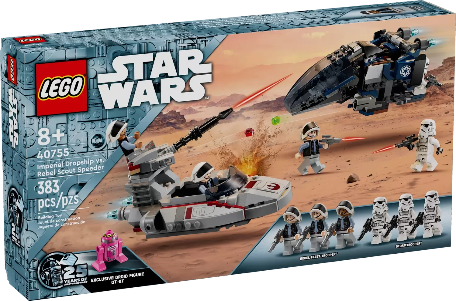 LEGO Star Wars - Imperial Dropship vs. Rebel Scout Speeder