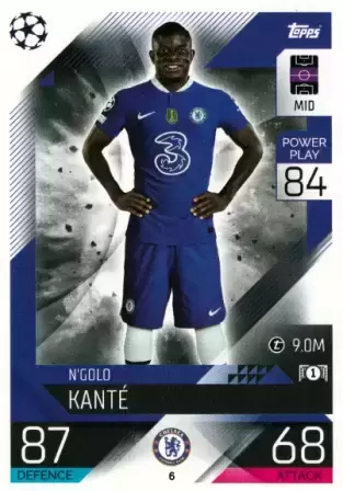 Match Attax UEFA Champions League 2022/2023 - N\'Golo Kante - Chelsea FC