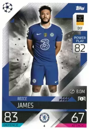 Match Attax UEFA Champions League 2022/2023 - Reece James - Chelsea FC