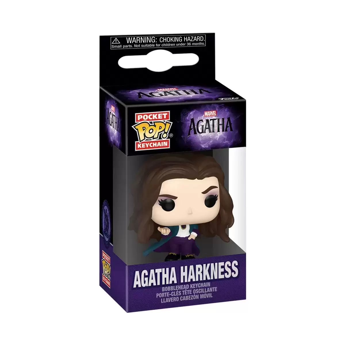 Mystery Pocket Pop! Keychain Marvel - Agatha - Agatha Harkness