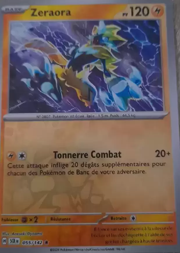 Couronne Stellaire - SCRFR - Zeraora Reverse