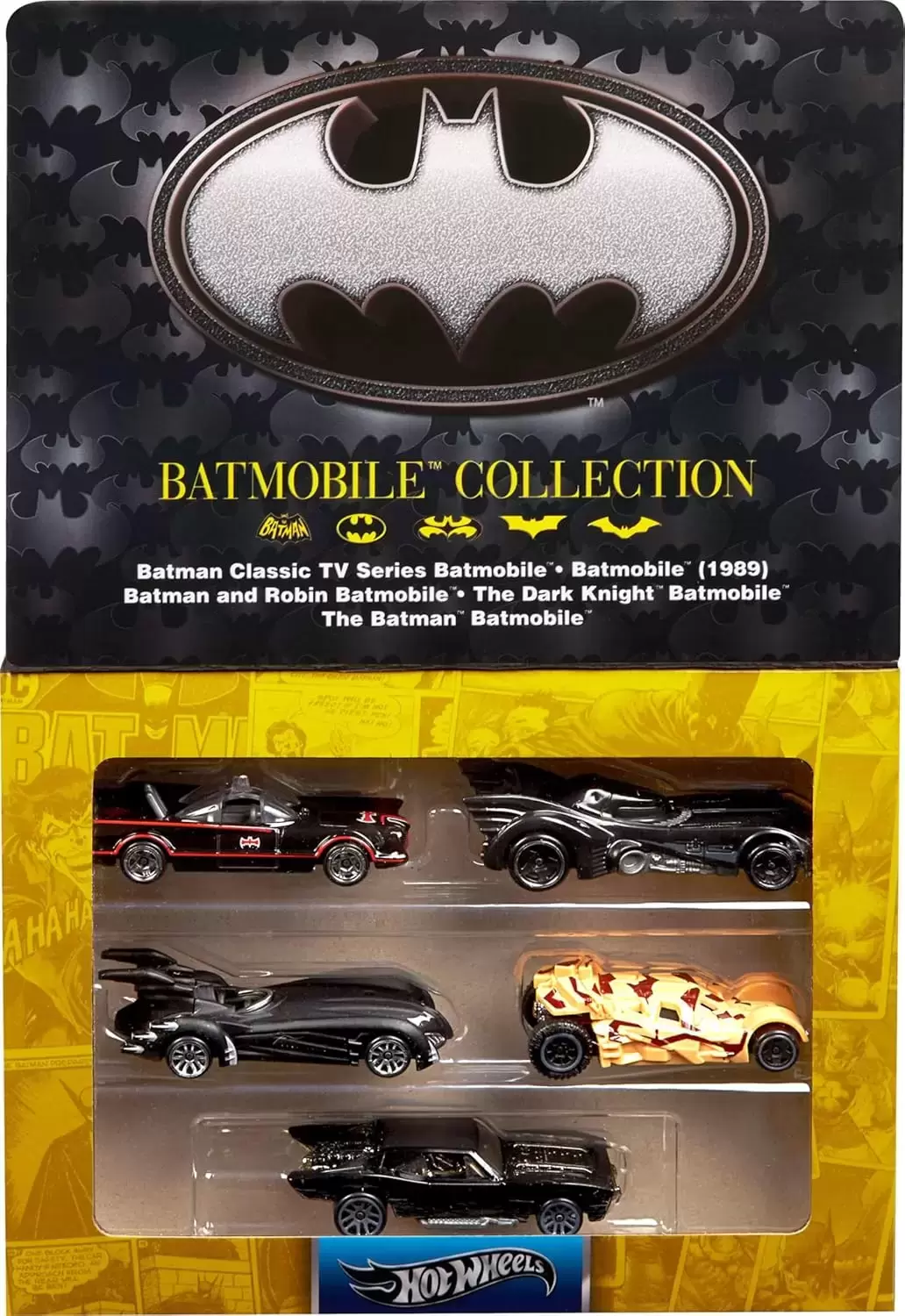 Hot Wheels 85th Anniversary Batmobile Collection 5-Pack - 85th Anniversary Batmobile Collection 5-Pack