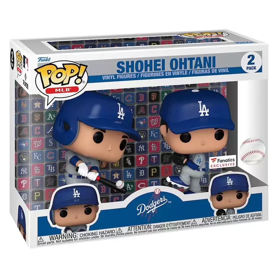 MLB - Shohei Ohtani 2 Pack - POP! MLB (baseball) action figure