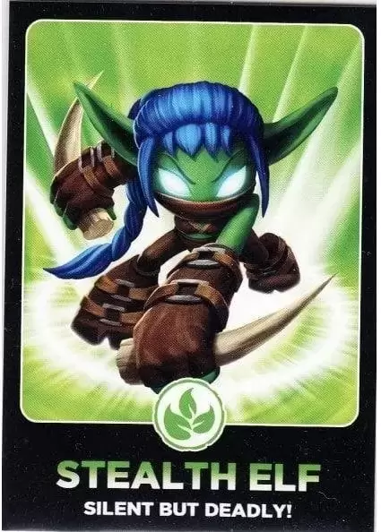 Skylanders Giants - TOPPS - Stealth Elf