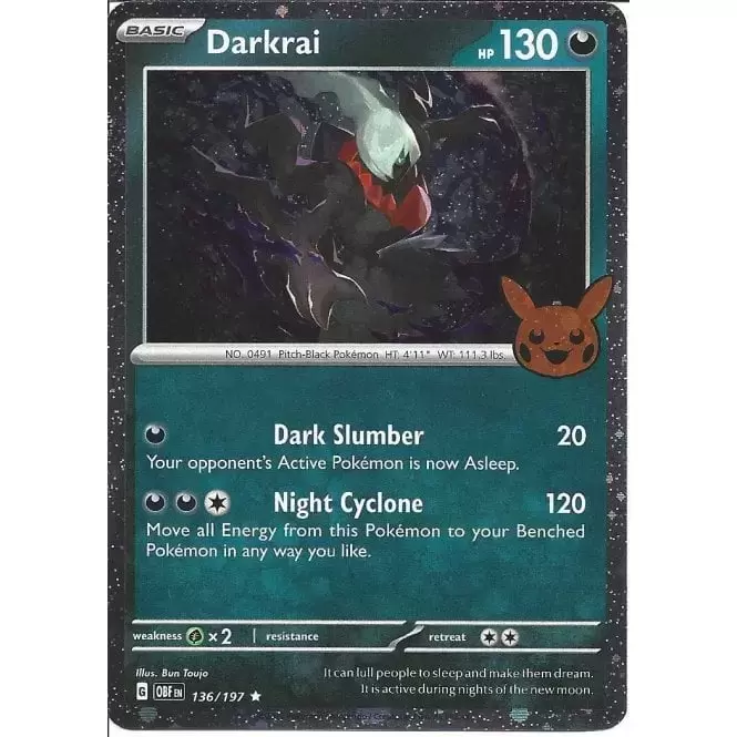 Trick or Trade Booster Bundle 2024 - Darkrai