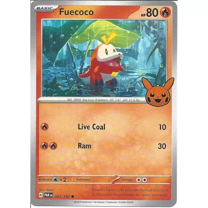 Trick or Trade Booster Bundle 2024 - Fuecoco