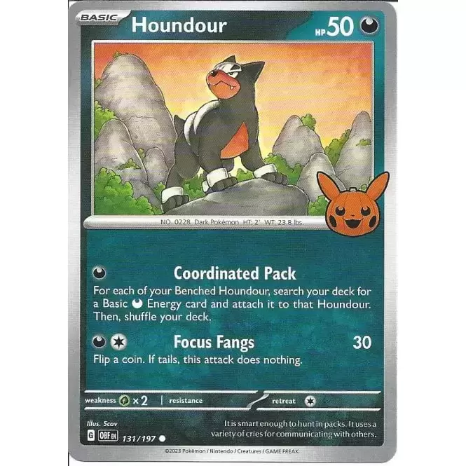 Trick or Trade Booster Bundle 2024 - Houndour
