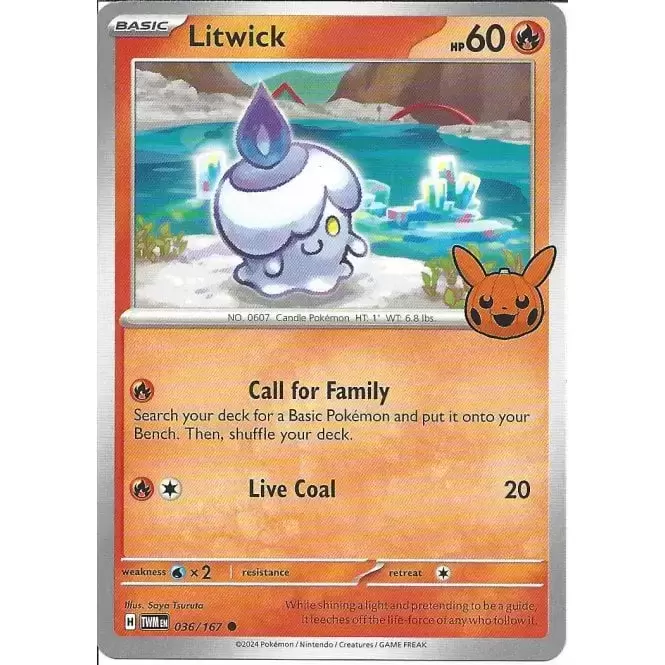 Trick or Trade Booster Bundle 2024 - Litwick