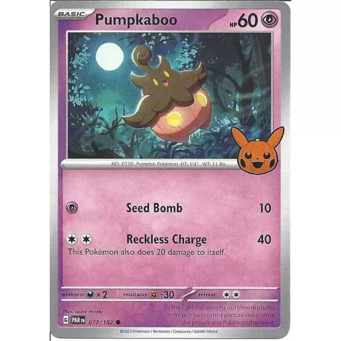 Trick or Trade Booster Bundle 2024 - Pumpkaboo