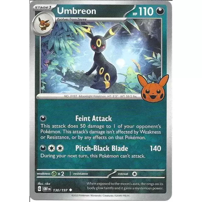 Trick or Trade Booster Bundle 2024 - Umbreon