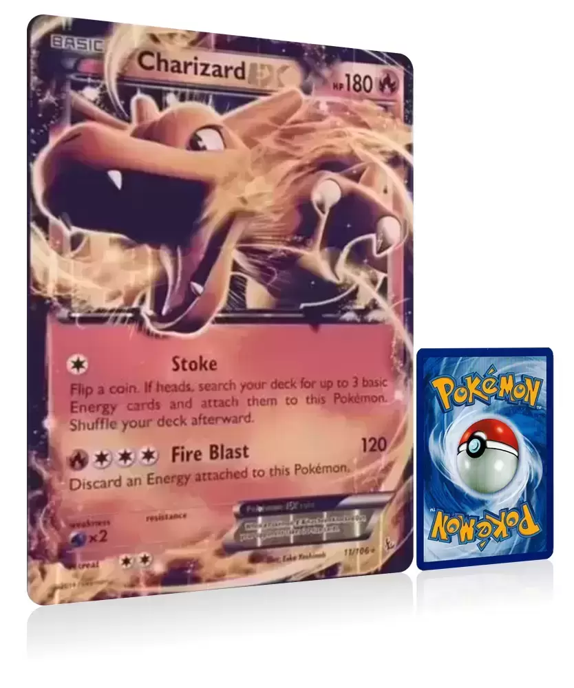 JUMBO Cards XXL - Charizard EX - Jumbo