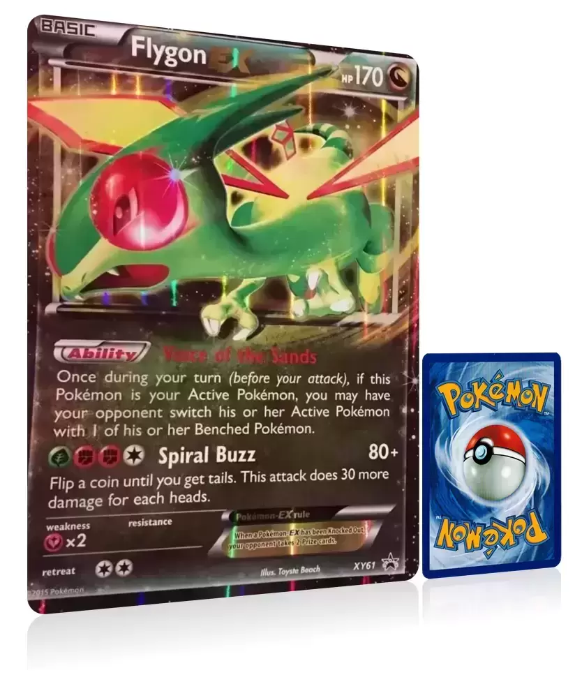 JUMBO Cards XXL - Flygon EX - Jumbo
