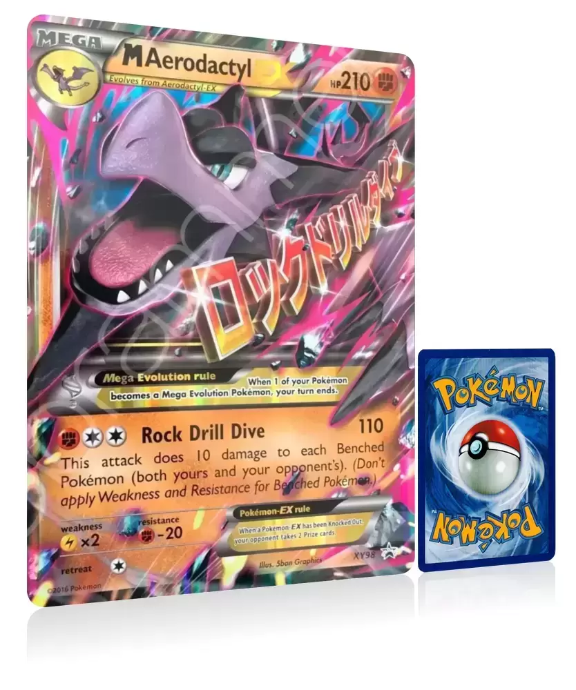 JUMBO Cards XXL - Mega Aerodactyl EX - Jumbo