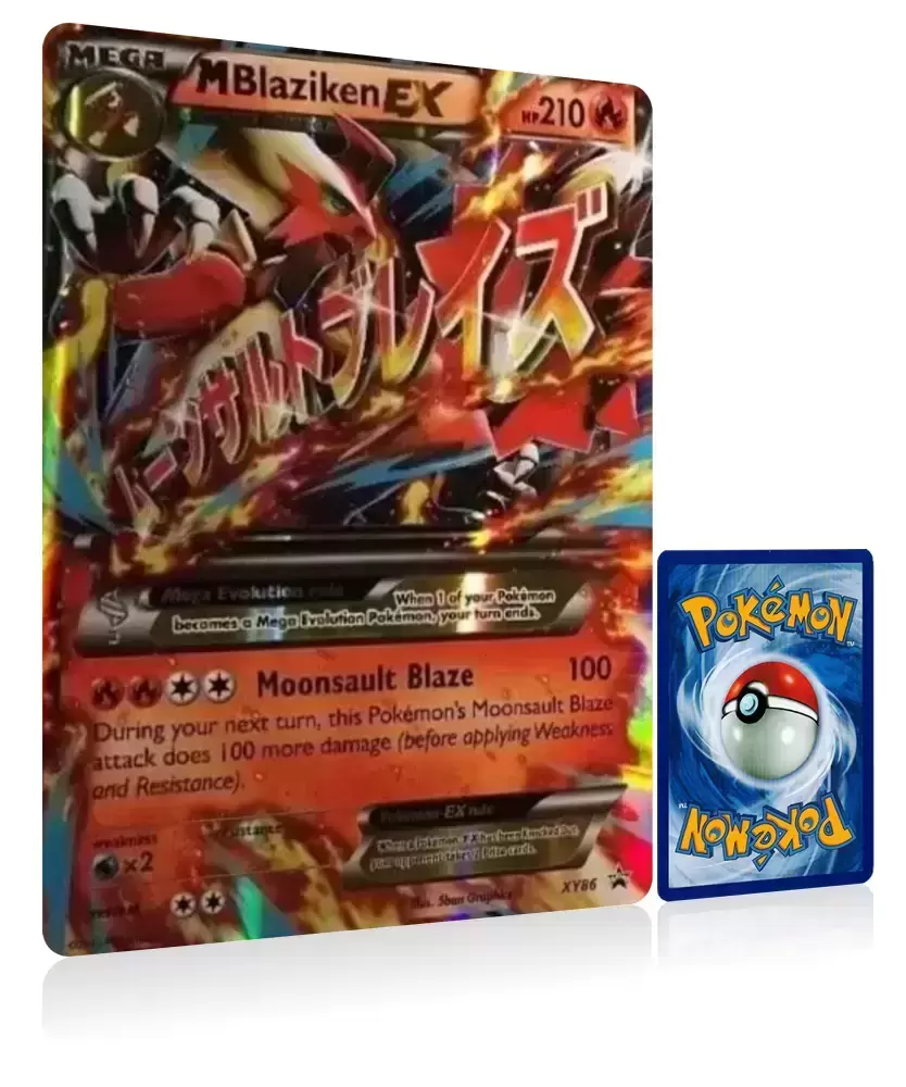 JUMBO Cards XXL - Mega Blaziken EX - Jumbo