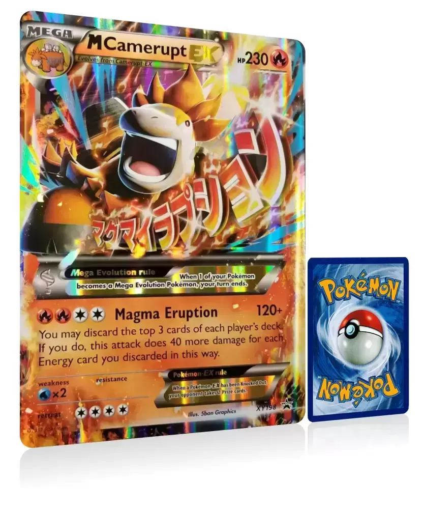 JUMBO Cards XXL - Mega Camerupt EX - Jumbo