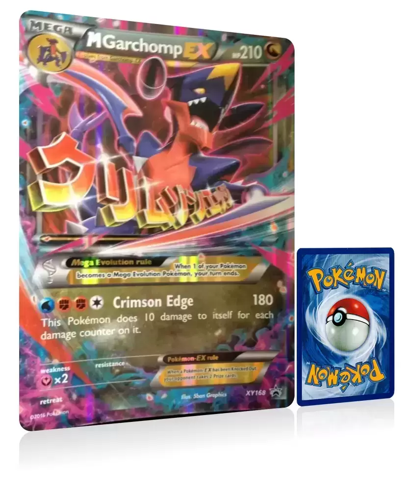 JUMBO Cards XXL - Mega Garchomp EX - Jumbo