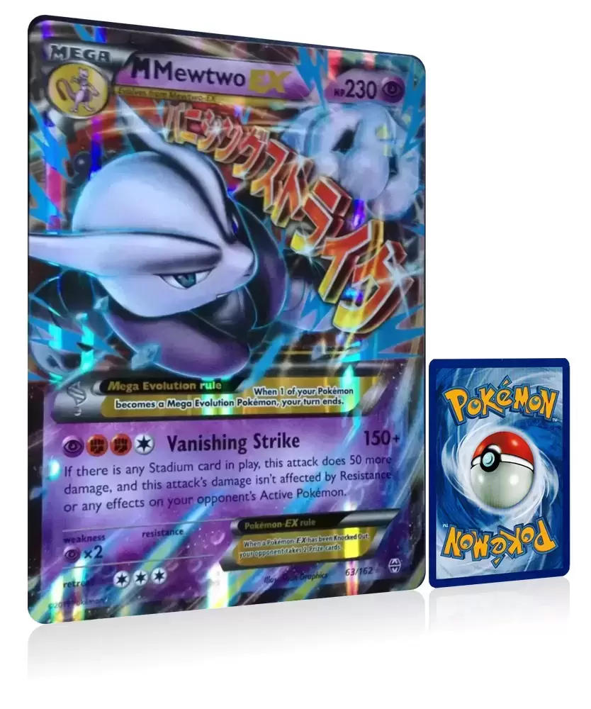 JUMBO Cards XXL - Mega Mewtwo EX - Jumbo