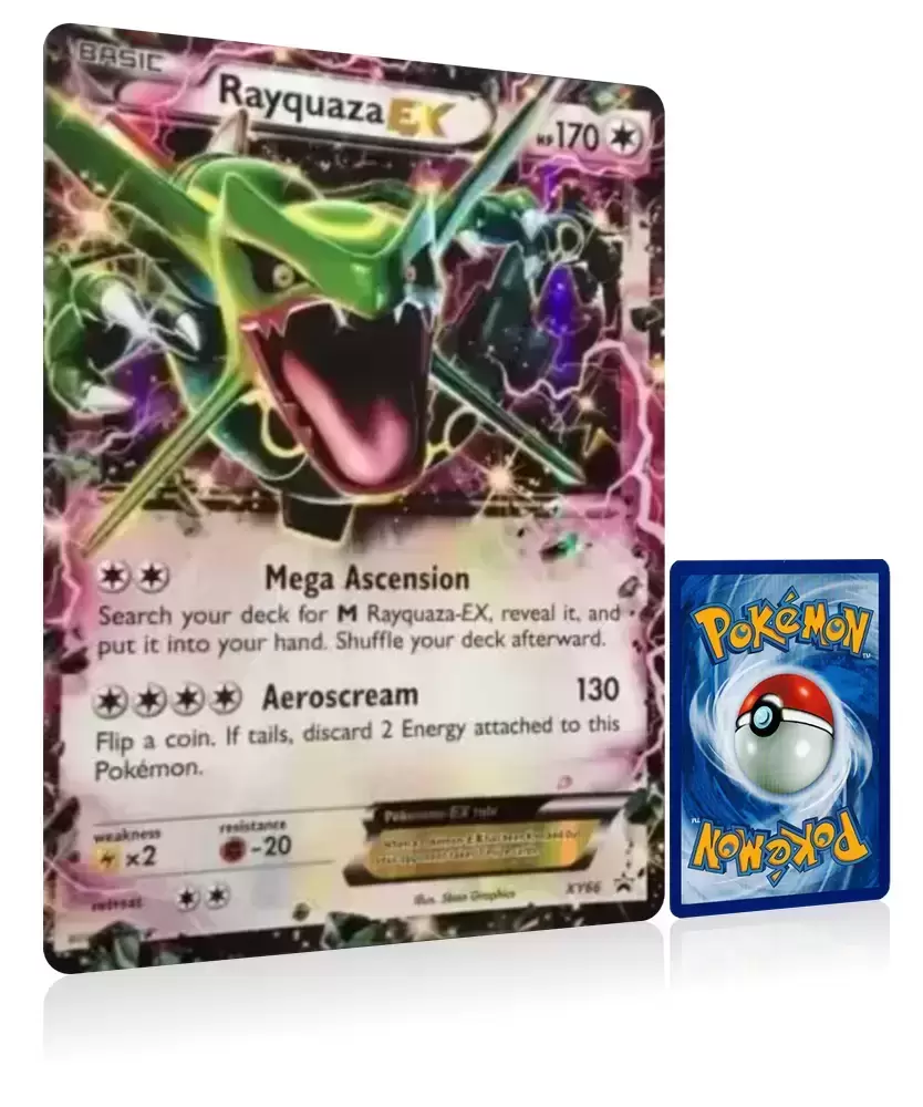 JUMBO Cards XXL - Rayquaza EX - Jumbo