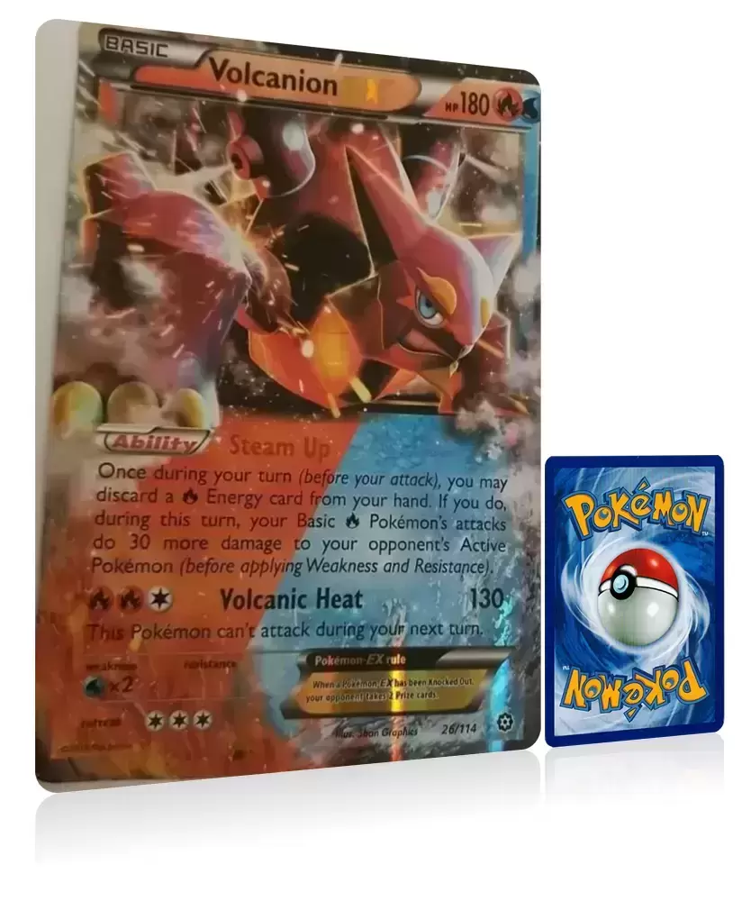 JUMBO Cards XXL - Volcanion EX - Jumbo
