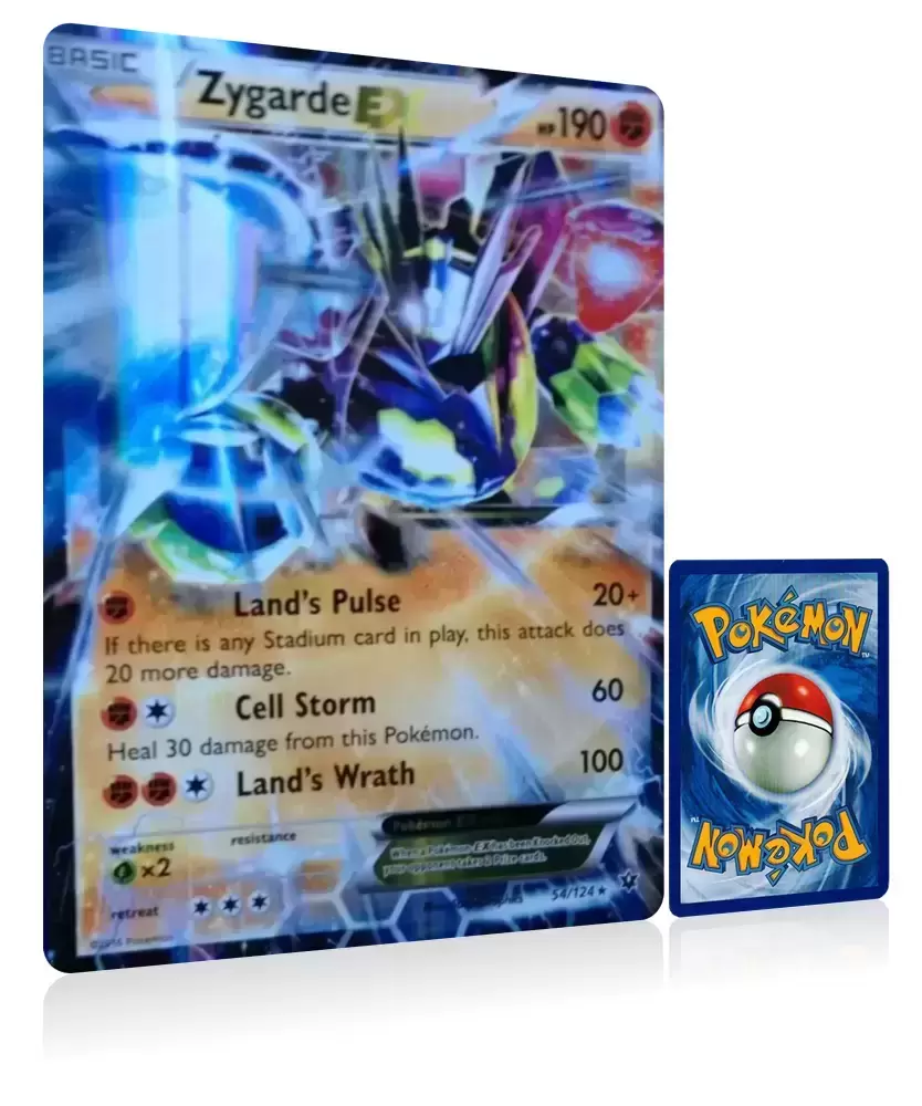 JUMBO Cards XXL - Zygarde EX - Jumbo