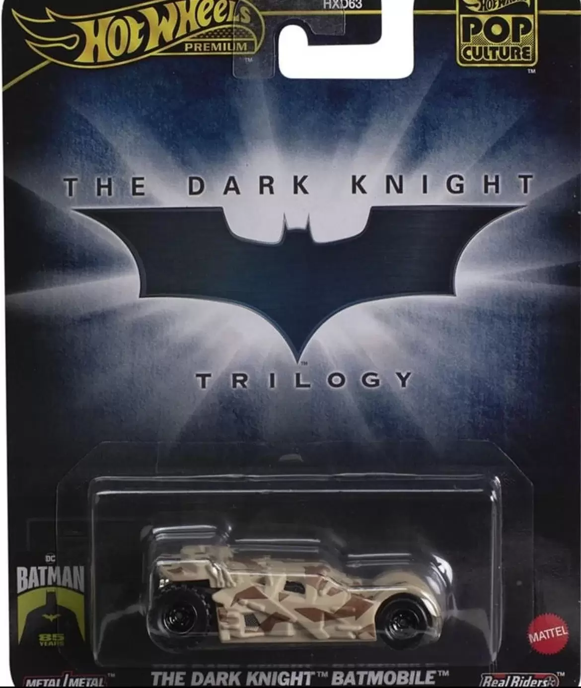 Pop Culture - Hot Wheels (DLB45) - The Dark Knight Batmobile