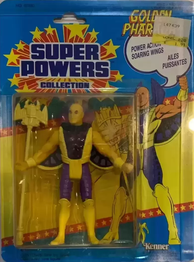 Super Powers Collection - Kenner - Golden Pharaoh