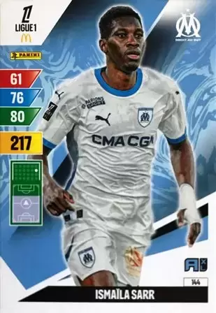 Adrenalyn XL Ligue 1 2024-2025 - Ismaila Sarr - Olympique de Marseille