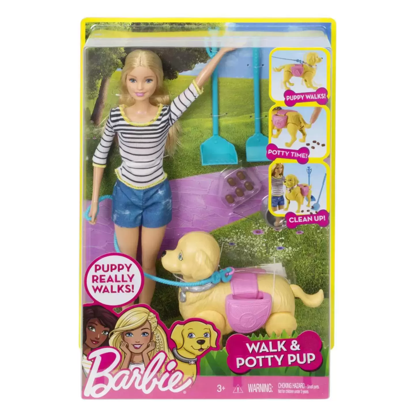 Miscellaneous Barbie - Barbie Walk & Potty pup