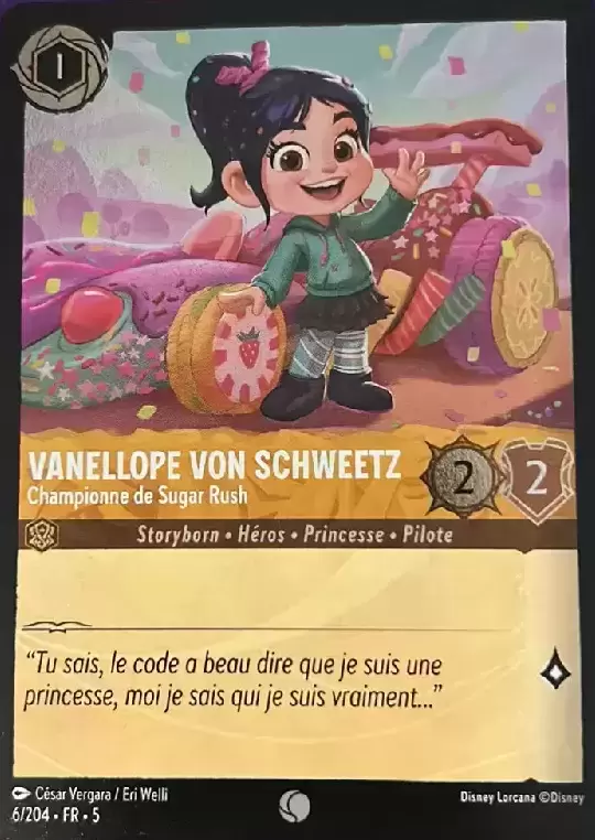 Ciel Scintillant - Chapitre 5 - Vanellope Von Schweetz - Championne de Sugar Rush - Brillante