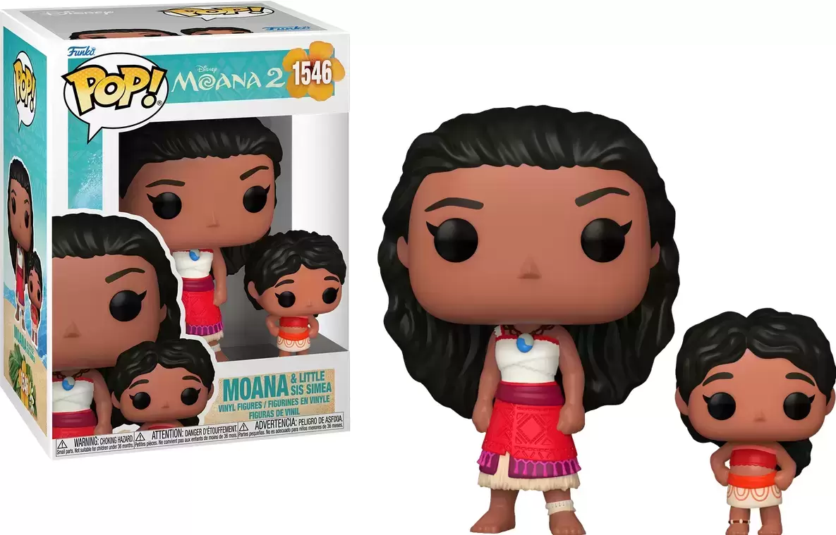 POP! Disney - Moana 2 - Moana & Little Sis Simea