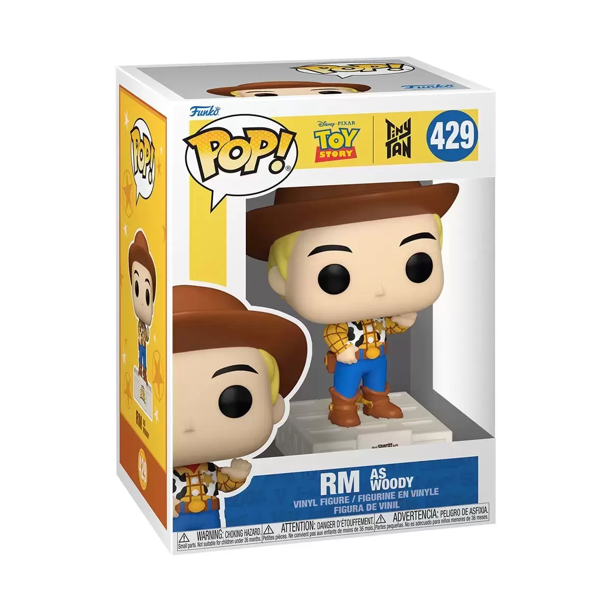 POP! Rocks - Toy Story Tiny Tan - RM as Woody