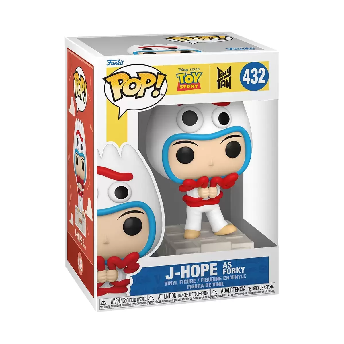 POP! Rocks - Toy Story Tiny Tan - J-Hope as Forky