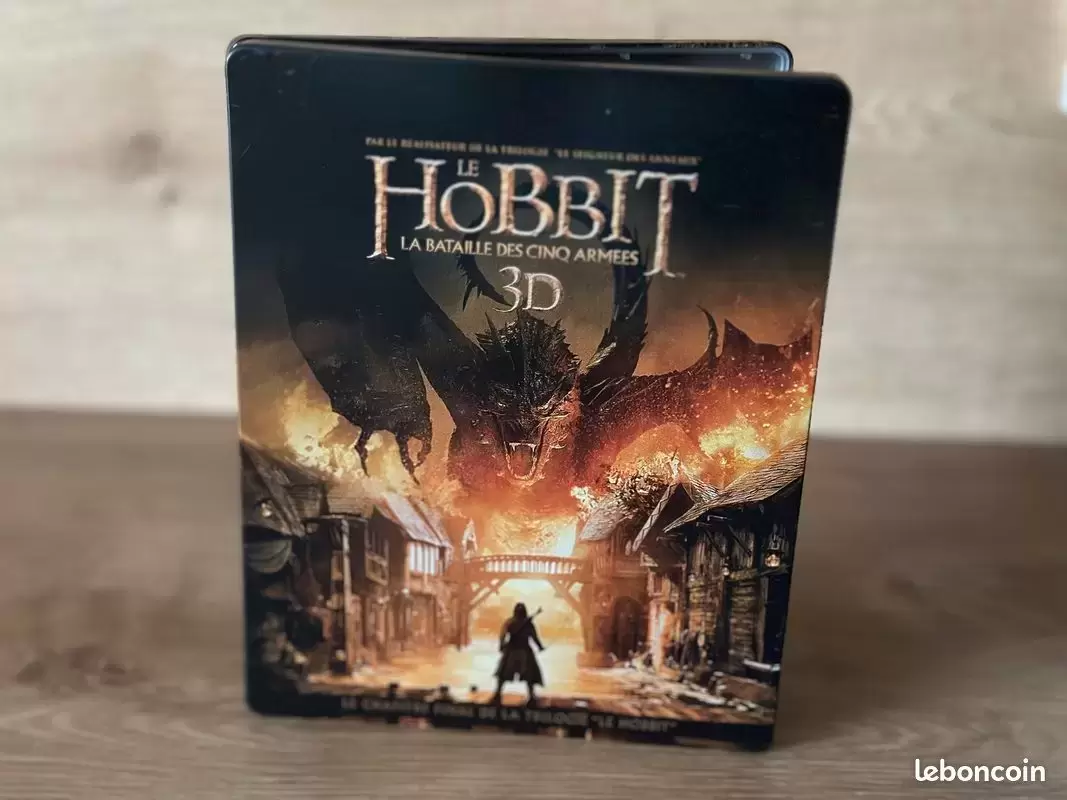 Le Hobbit - Le Hobbit La bataille des cinq armées Blu-ray 3D Steelbook