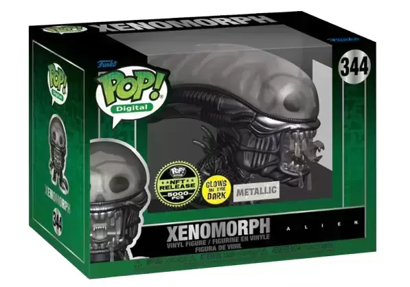 POP! Digital - Alien - Xenomorph Metallic GITD