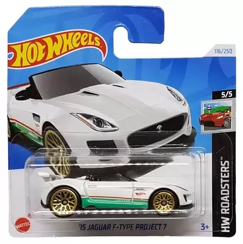 Mainline Hot Wheels - 15 Jaguar F-Type Project 7 - HW Roadsters 5/5