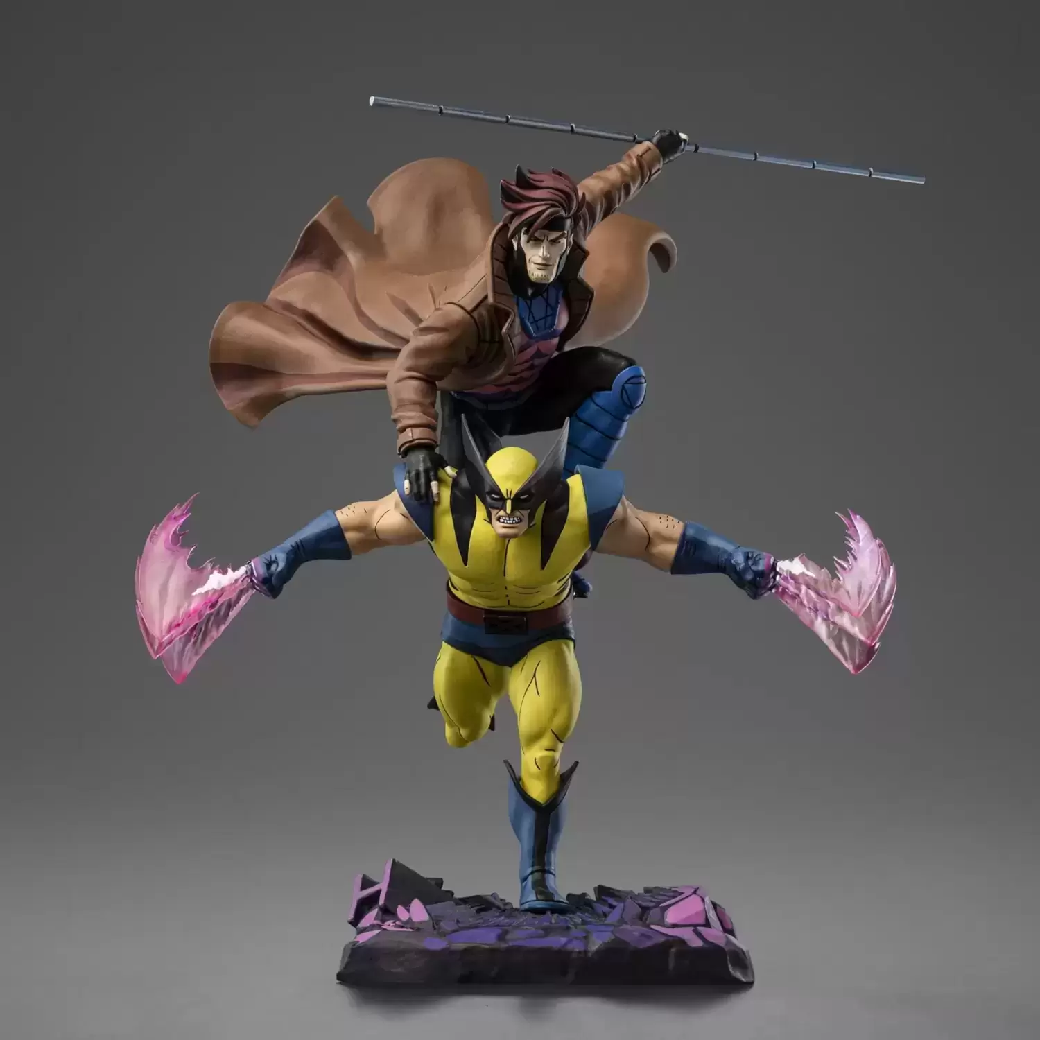 Iron Studios - X-Men 97 - Gambit & Wolverine Deluxe Art Scale