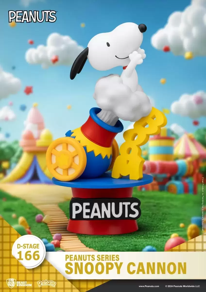 D-Stage - Peanuts Series - Snoopy Cannon