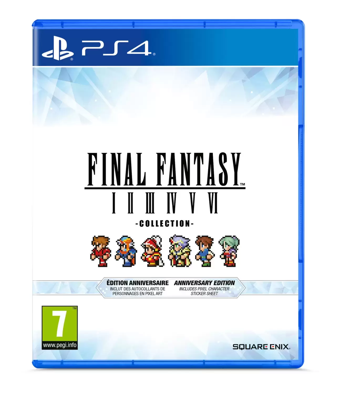 PS4 Games - Final Fantasy I - VI Pixel Remastered Collection - Édition Anniversaire