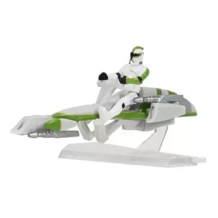 Micro Galaxy Squadron - BARC Speeder (Green) with Clone Trooper Sergeant