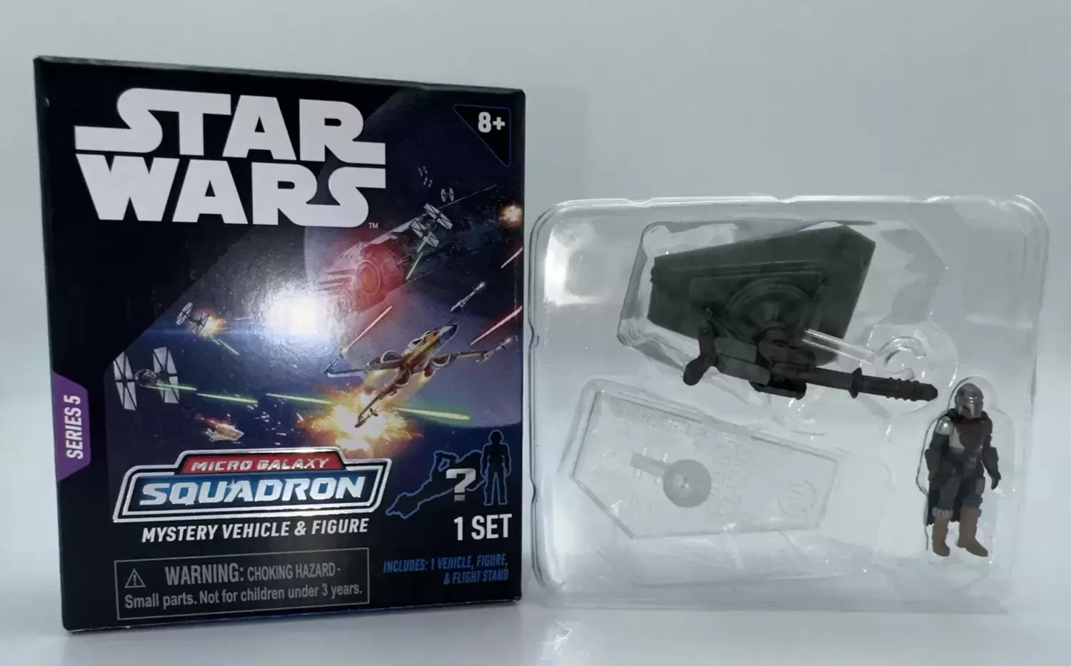 Micro Galaxy Squadron - Hover E-Web Blaster With The Mandalorian