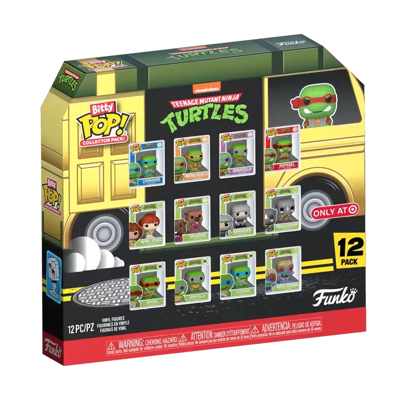 Bitty POP! - Collector Pack Teenage Mutant Ninja Turtles 12 Pack