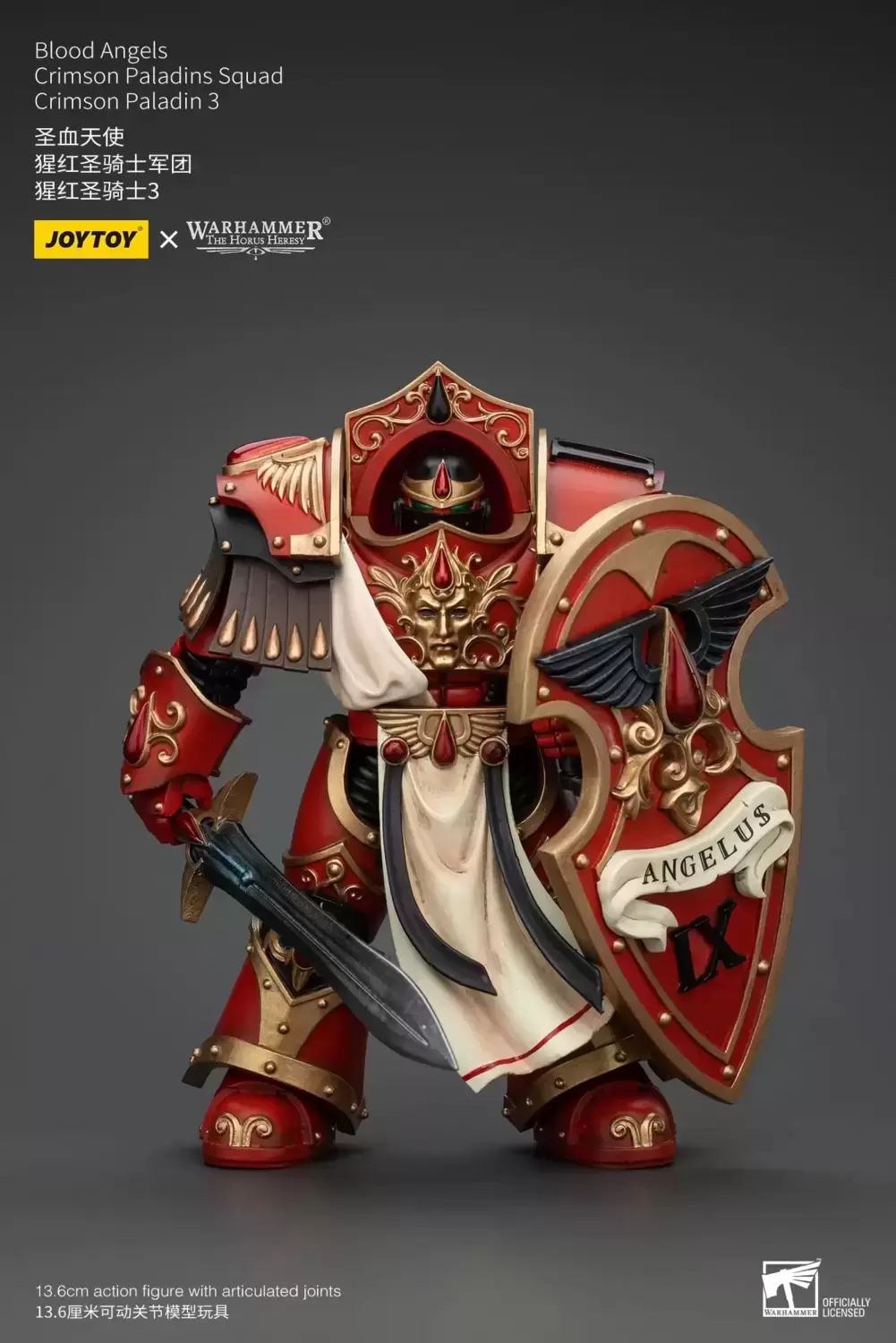 Blood Angels - Blood Angels Crimson Paladins Squad Crimson Paladin 3