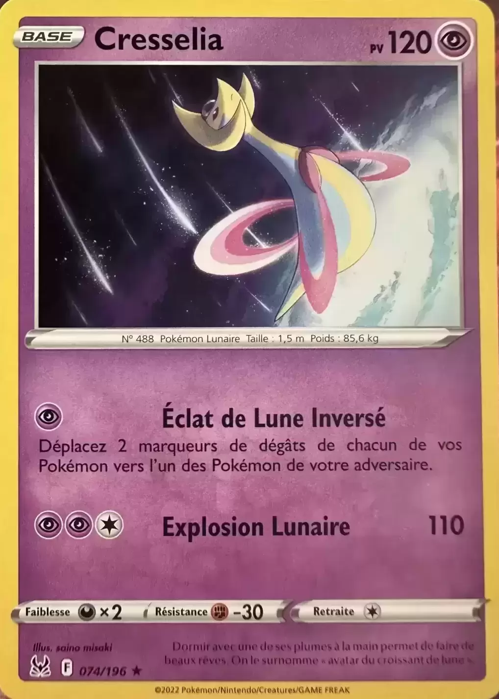 Origine perdue - Cresselia