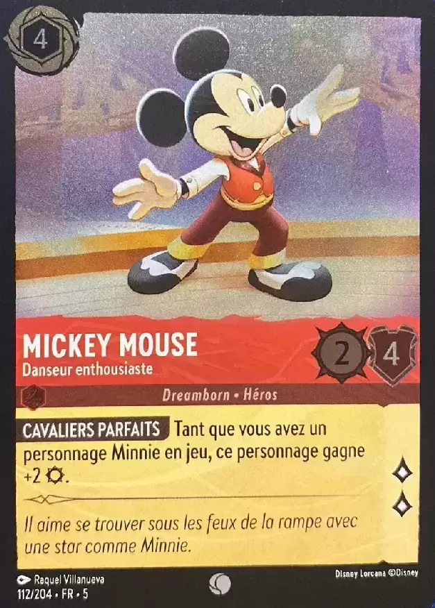 Ciel Scintillant - Chapitre 5 - Mickey Mouse - Danseur Enthousiaste - Brillante