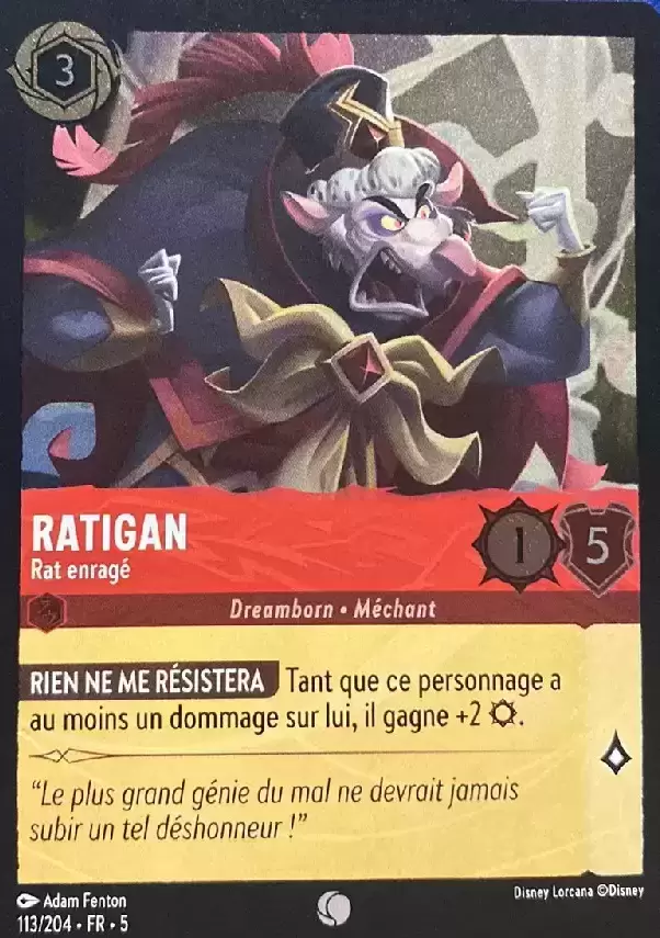 Ciel Scintillant - Chapitre 5 - Ratigan - Rat Enragé - Brillante