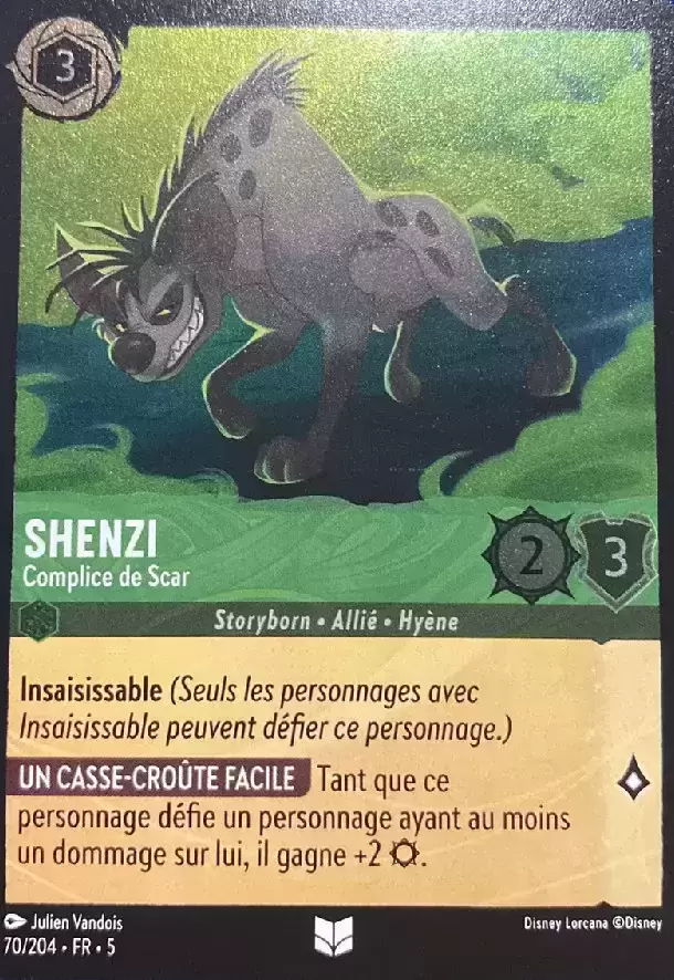 Ciel Scintillant - Chapitre 5 - Shenzi - Complice de Scar - Brillante