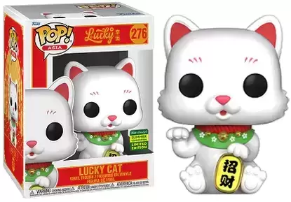 POP! Asia - Lucky - Lucky Cat 6\'\' Flocked