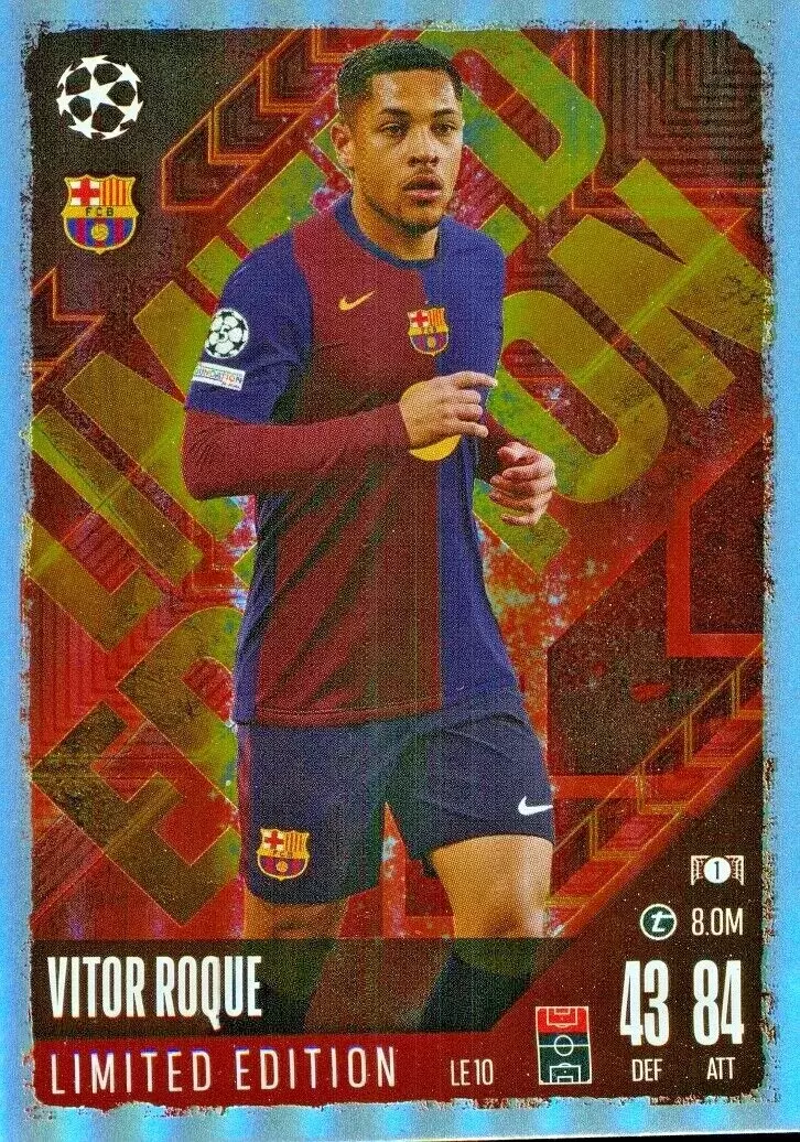 Match Attax - UEFA Champions League 2024/25 - Vitor Roque