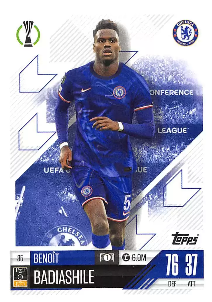 Match Attax - UEFA Champions League 2024/25 - Benoît Badiashile