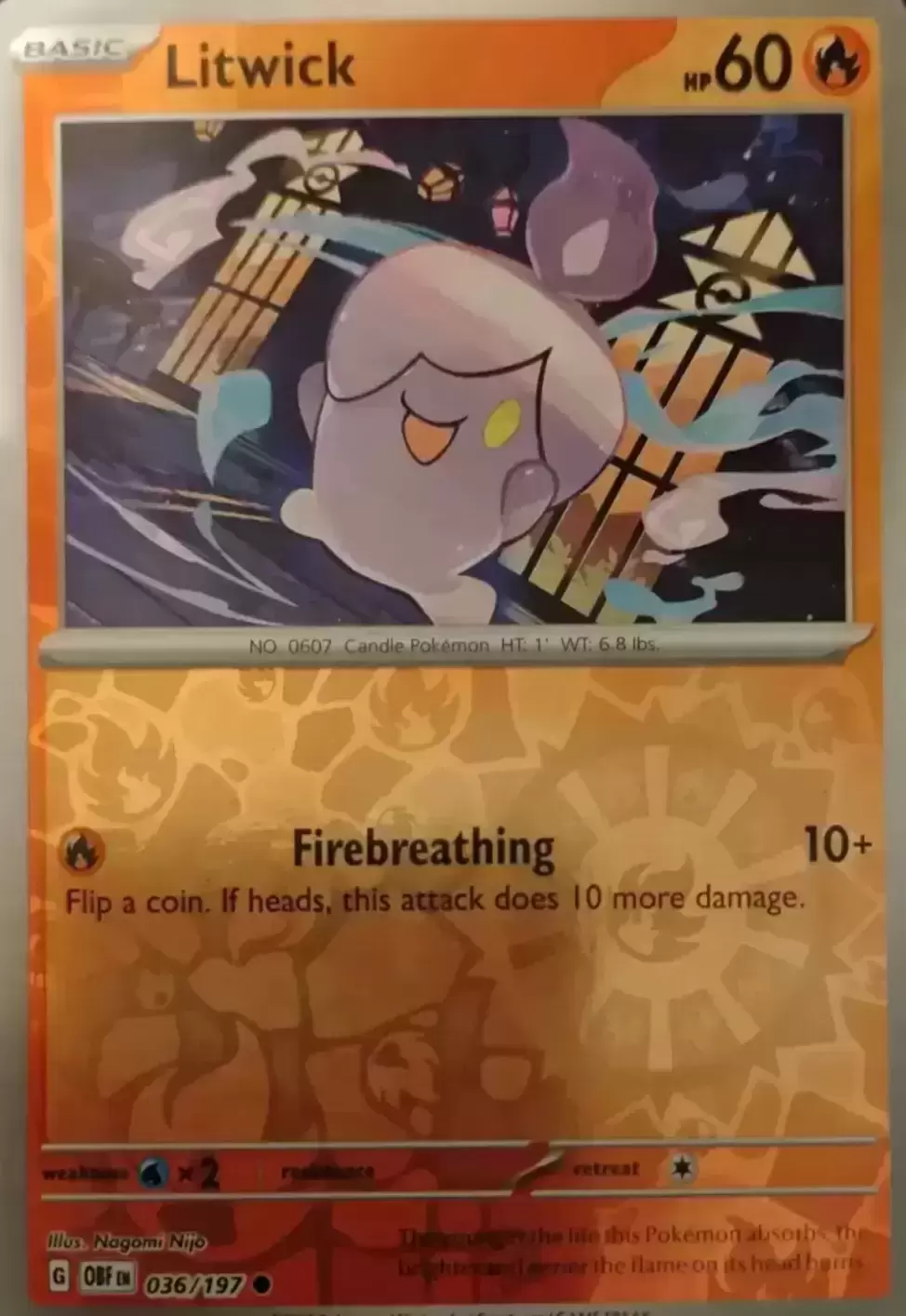 Obsidian Flames - OBF (OBFEN) - Litwick Reverse